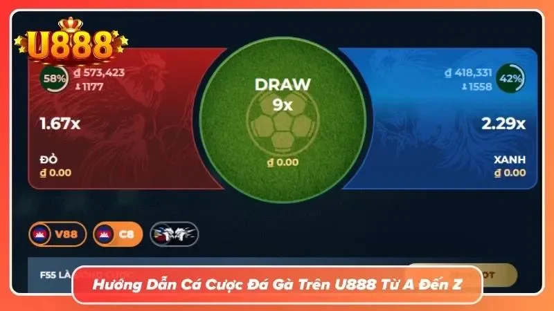 Trang chủ hướng dẫn thao tác chơi game đá gà