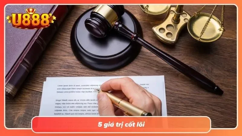 Giới thiệu U888 về 5 giá trị cốt lõi của nền tảng cá độ trực tuyến