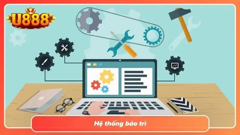 Lỗi rút tiền U888 vì hệ thống bảo trì
